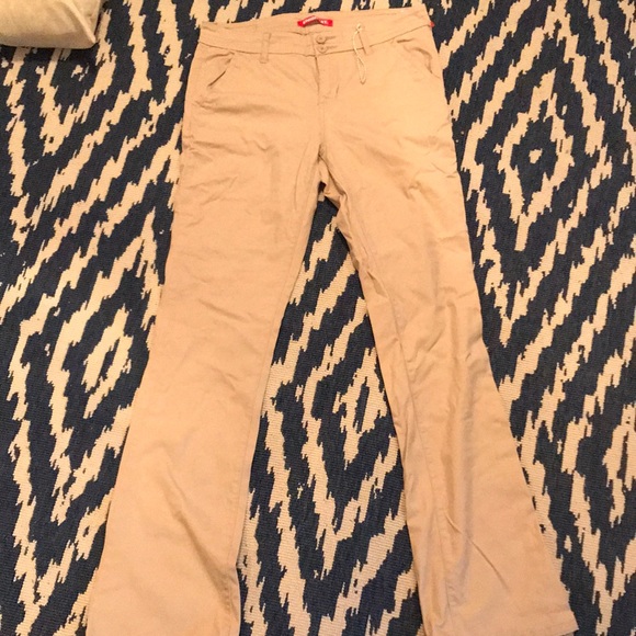 UNIONBAY size 11 khaki bootcut - Picture 1 of 4